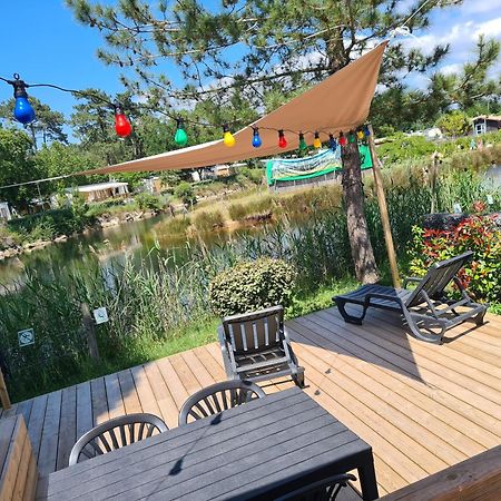 Mobil Home Lege Cap Ferret Camping 4 Etoiles Les Viviers Extérieur photo